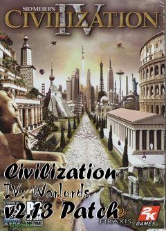 Box art for Civilization IV: Warlords v2.13 Patch