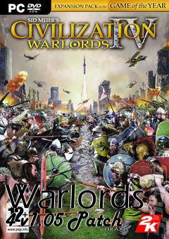 Box art for Warlords 4 v1.05 Patch