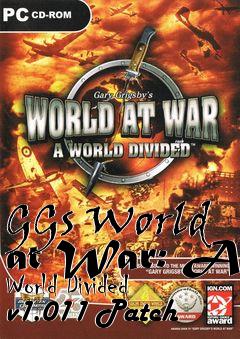 Box art for GGs World at War: A World Divided v1.011 Patch