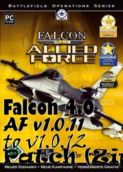 Box art for Falcon 4.0 AF v1.0.11 to v1.0.12 Patch (Zip)