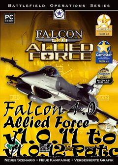 Box art for Falcon 4.0 Allied Force v1.0.11 to v1.0.12 Patch