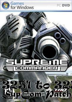 Box art for 3251 to 3254 SupCom Patch