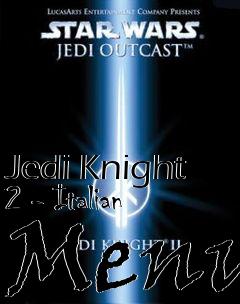 Box art for Jedi Knight 2 - Italian Menu