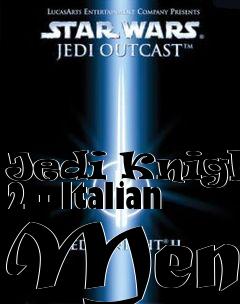 Box art for Jedi Knight 2 - Italian Menu