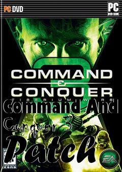 Box art for Command And Conquer 3 Patch