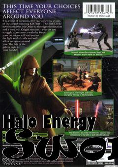 Box art for Halo Energy Sword