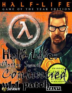 Box art for Half-Life: Master Sword Continued v1.1 patch