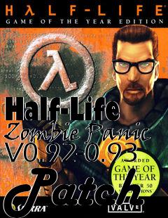 Box art for Half-Life Zombie Panic V0.92-0.93 Patch