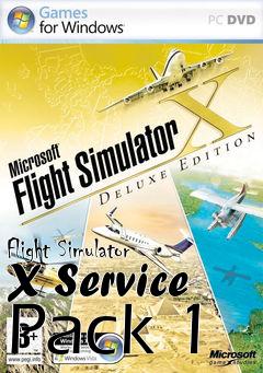 Box art for Flight Simulator X Service Pack 1