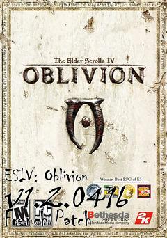 Box art for ESIV: Oblivion v1.2.0416 French Patch