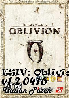 Box art for ESIV: Oblivion v1.2.0416 Italian Patch