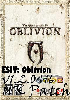 Box art for ESIV: Oblivion v1.2.0416 UK Patch