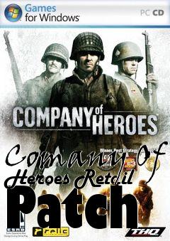 Box art for Comany Of Heroes Retail Patch