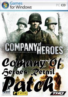 Box art for Comany Of Heroes Retail Patch