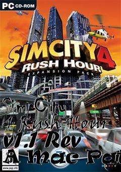 Box art for Sim City 4 Rush Hour v1.1 Rev A Mac Patch