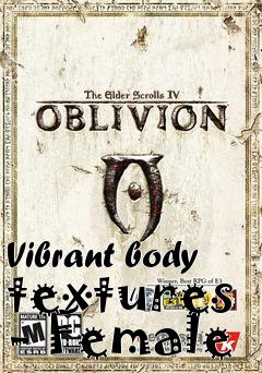 Box art for Vibrant body textures - Female