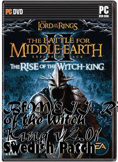 Box art for BfMEII: Rise of the Witch King v2.01 Swedish Patch