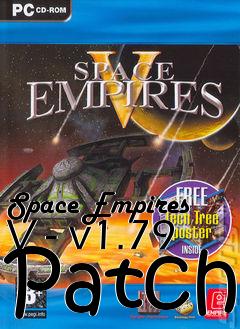 Box art for Space Empires V - v1.79 Patch