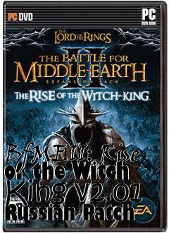 Box art for BfMEII: Rise of the Witch King v2.01 Russian Patch