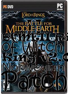 Box art for BfMEII Rise of Witch King v2.01 Norwegian Patch