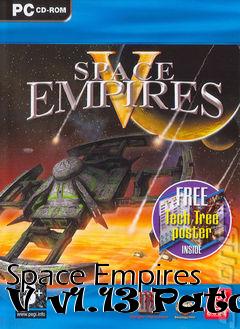 Box art for Space Empires V v1.13 Patch