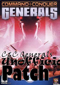 Box art for C&C Generals Unofficial Patch