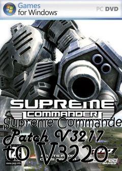 Box art for Supreme Commander Patch V3217 to V3220