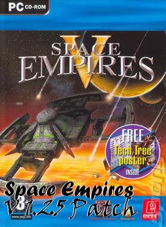 Box art for Space Empires V 1.25 Patch