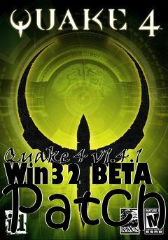 Box art for Quake 4 v1.4.1 Win32 BETA Patch