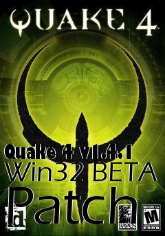 Box art for Quake 4 v1.4.1 Win32 BETA Patch