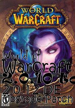 Box art for World of Warcraft 2.0.10 to 2.0.12 DE Upgrade Patch