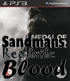 Box art for Sandmans Realistic Blood
