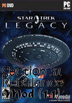 Box art for Section 31 Rebalance Mod (1.1)