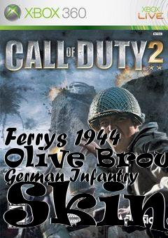 Box art for Ferrys 1944 Olive Brown German Infantry Skins