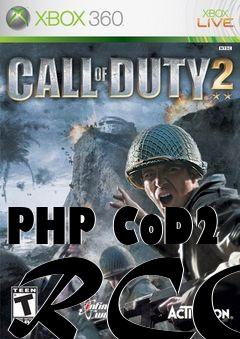 Box art for PHP CoD2 RCON