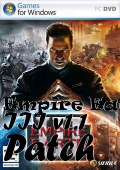 Box art for Empire Earth III v1.1 Patch