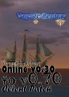 Box art for Voyage Century Online v0.30 to v0.70 Client Patch