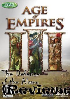 Box art for The Defense of the Alamo (Reviewed)
