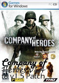 Box art for Company of Heroes v1.4 to v1.5 Patch
