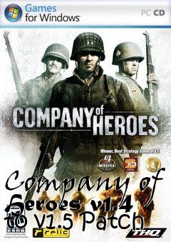 Box art for Company of Heroes v1.4 to v1.5 Patch