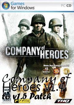 Box art for Company of Heroes v1.4 to v1.5 Patch