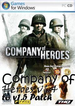 Box art for Company of Heroes v1.4 to v1.5 Patch