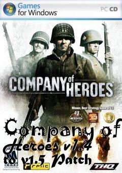 Box art for Company of Heroes v1.4 to v1.5 Patch