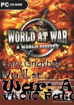 Box art for Gary Grigsbys World at War: AWD v1.010 Patch