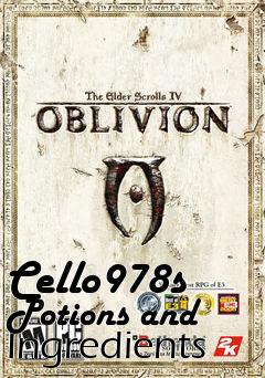 Box art for Cello978s Potions and Ingredients