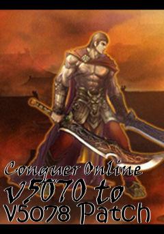 Box art for Conquer Online v5070 to v5078 Patch