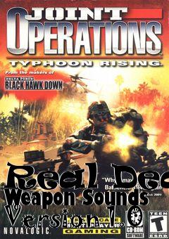 Box art for Real Deal Weapon Sounds Version 1.0