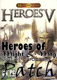 Box art for Heroes of Might & Magic V v1.41 European Patch