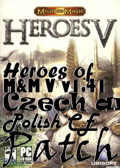 Box art for Heroes of M&M V v1.41 Czech and Polish CE Patch
