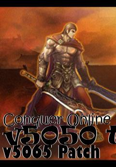 Box art for Conquer Online v5050 to v5065 Patch